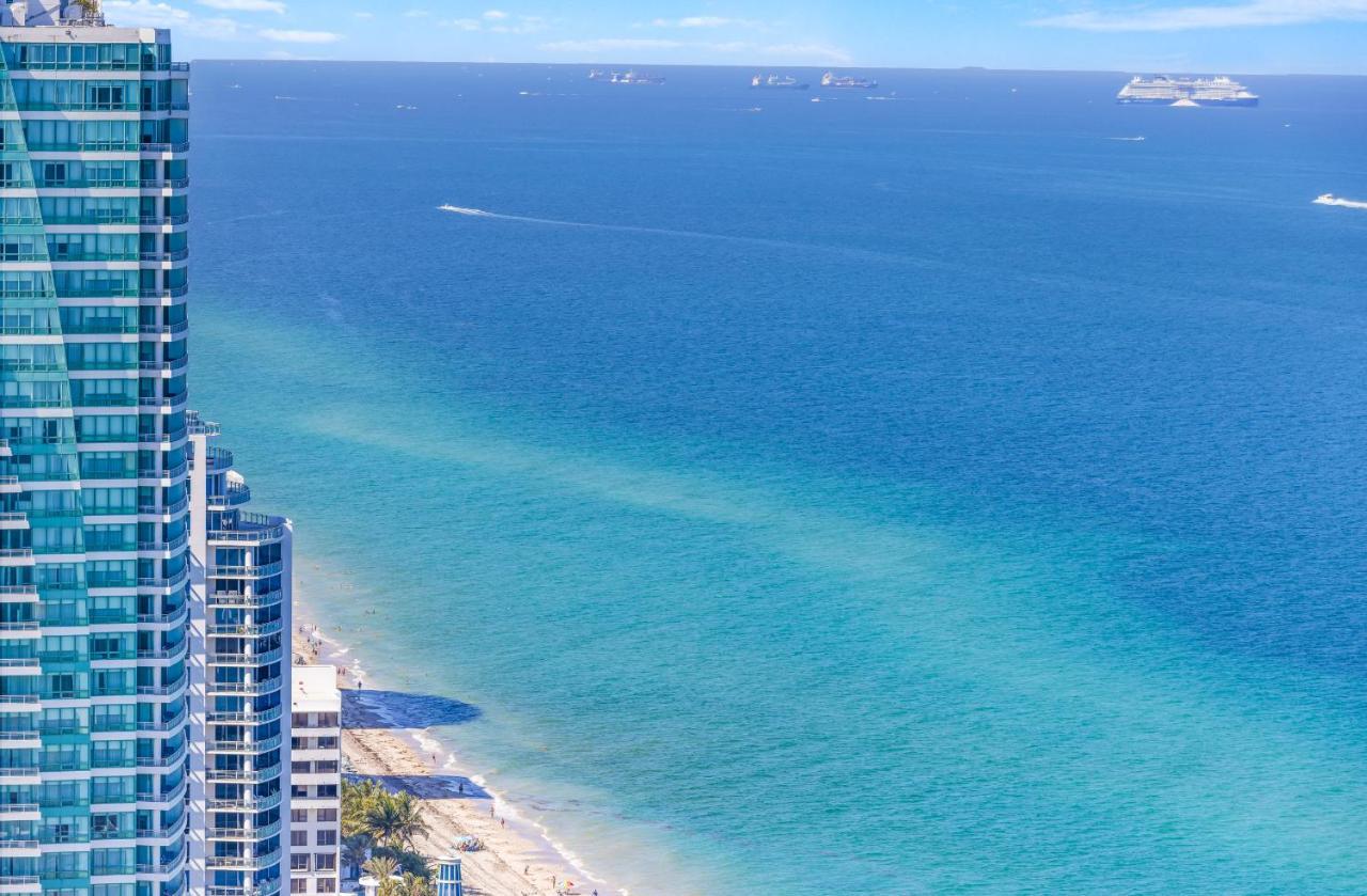 Splendid Resort - Oceanview 1Bdr & 1Ba Apt Right On The Beach, Heated Pool, Gym ハリウッド エクステリア 写真